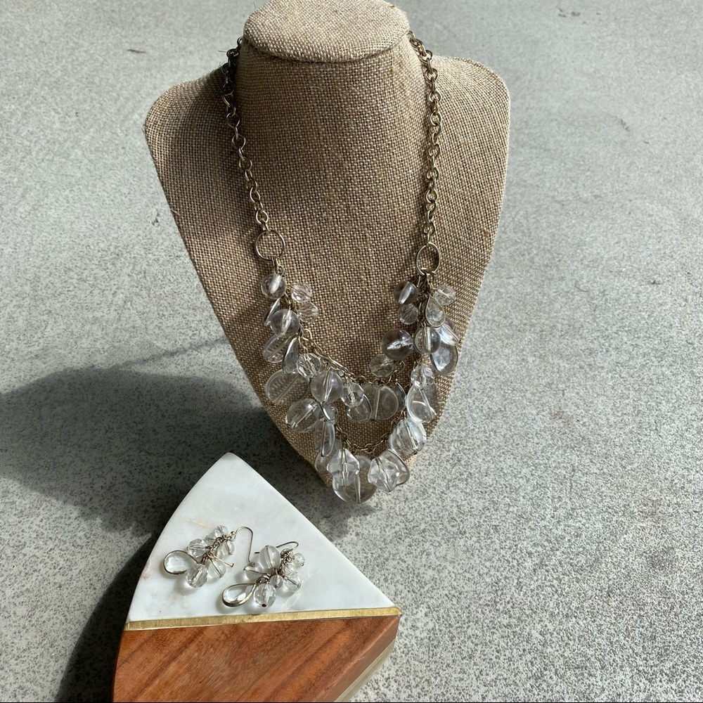 Jeweled Necklace and Earring Set - Picture 12 of 12